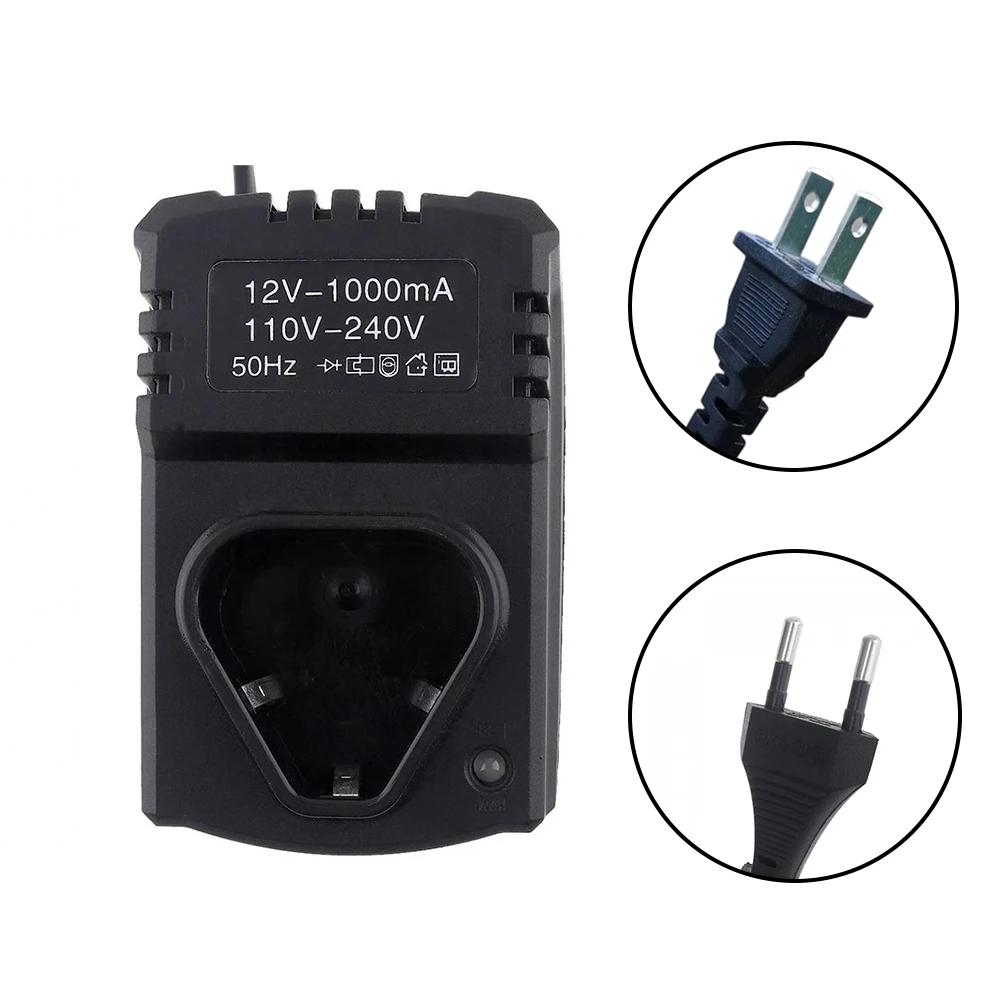 Chargeur universel pour perceuse électrique 12V, 1 pièce, chargeur Rechargeable Li-Ion DC US/EU, Sup