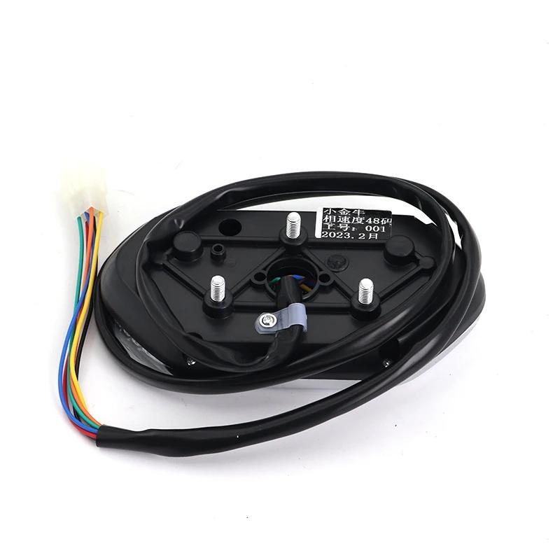 Compteur galvanoplastie LED LCD TingParts scooter Citycoco - Accessoire modifié 60V pour moto et scooter électrique