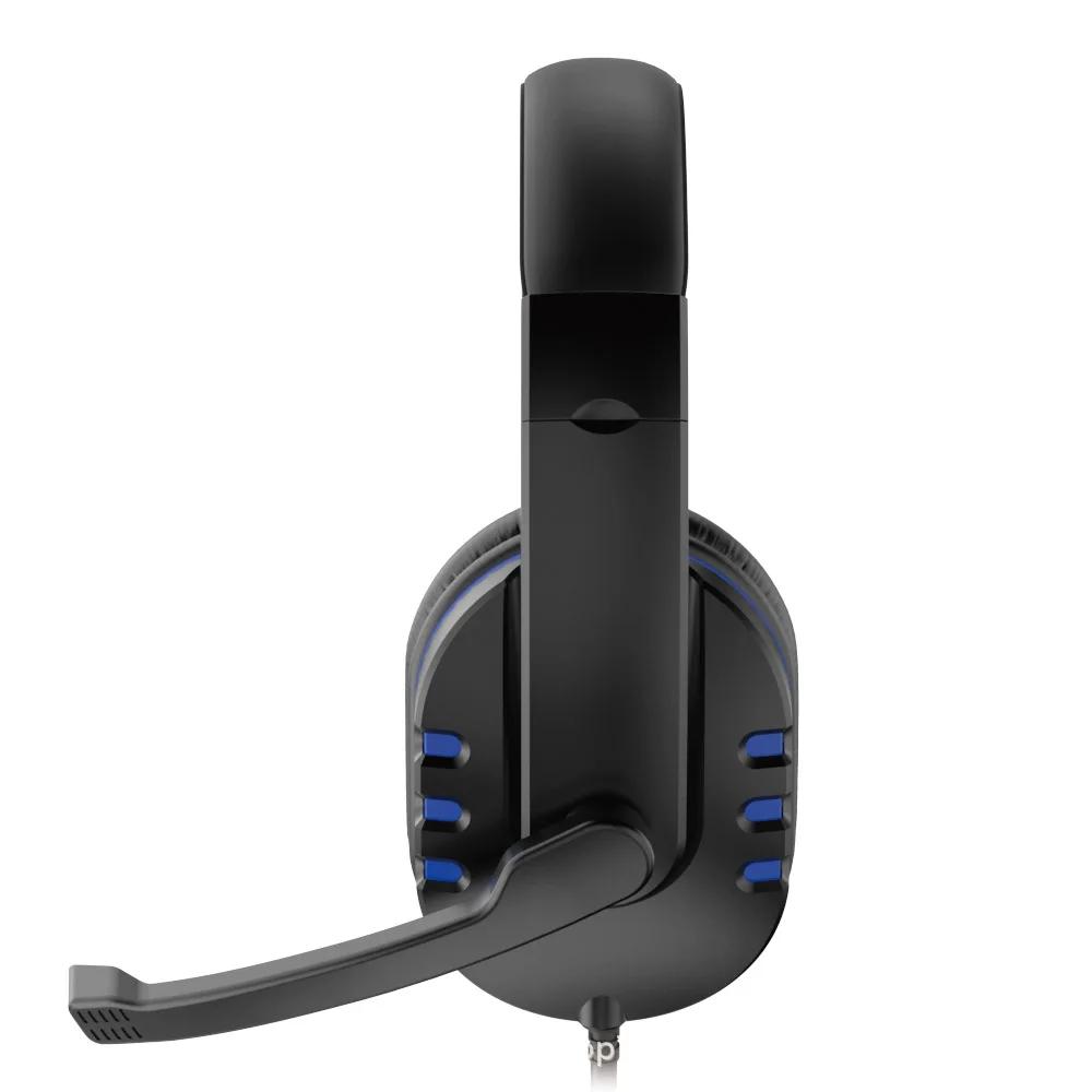 Écouteurs de jeu filaires 3.5mm, casque d'écoute, suppression du bruit, avec Microphone, contrôle du
