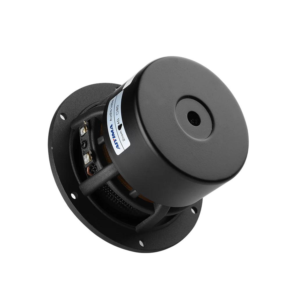 AIYIMA 1 pièces 4 pouces caisson de basses haut-parleurs 4/8 Ohm 80W HiFi basse Audio bassin en fibr