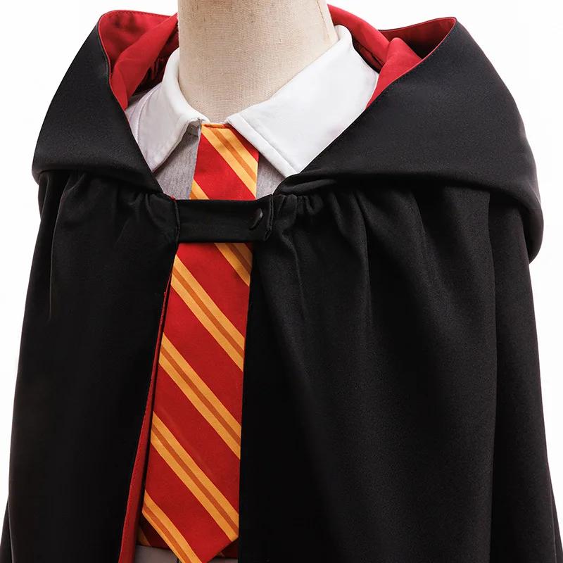 Robe d'halloween et de noël pour filles, cape, lunettes, chaussettes, Costume de Cosplay, robe de fê
