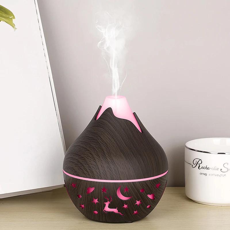 Mini humidificateur à ultrasons USB, diffuseur d'huiles essentielles d'arôme, supporter ficateur d'a
