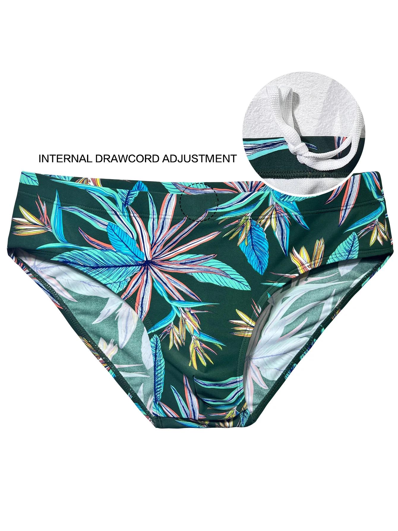Pantalon natation professionnel imprimé triangle homme - Compétition course 2018