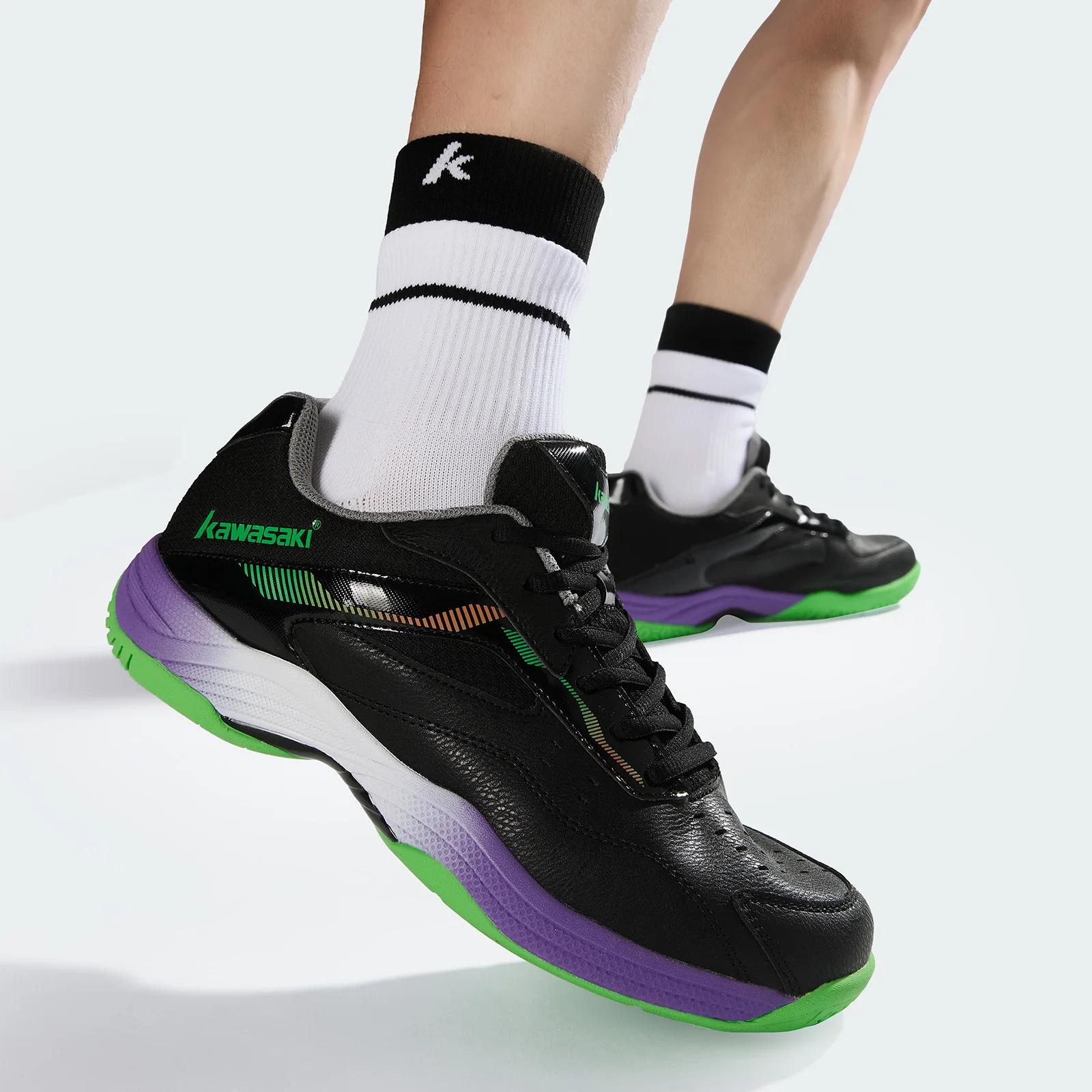 Kawasaki chaussures de Badminton 2025 nouveau K4B50-C32011 tenis masculino Anti-torsion amorti chaus