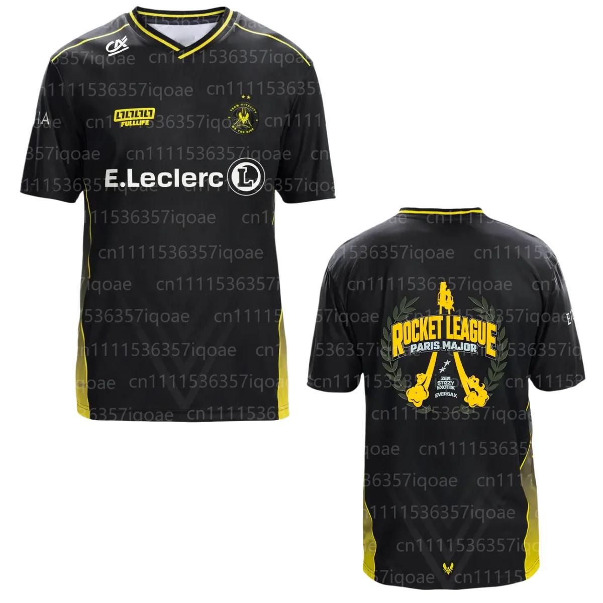 Maillot E-sports Valorant Vitality Pro 2026 pour Homme – T-shirt Confortable et Respirant pour Fans 