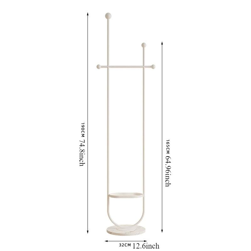 Support Portable porte-vêtements chambre support au sol cintre porte-chapeau maison moderne Perchero