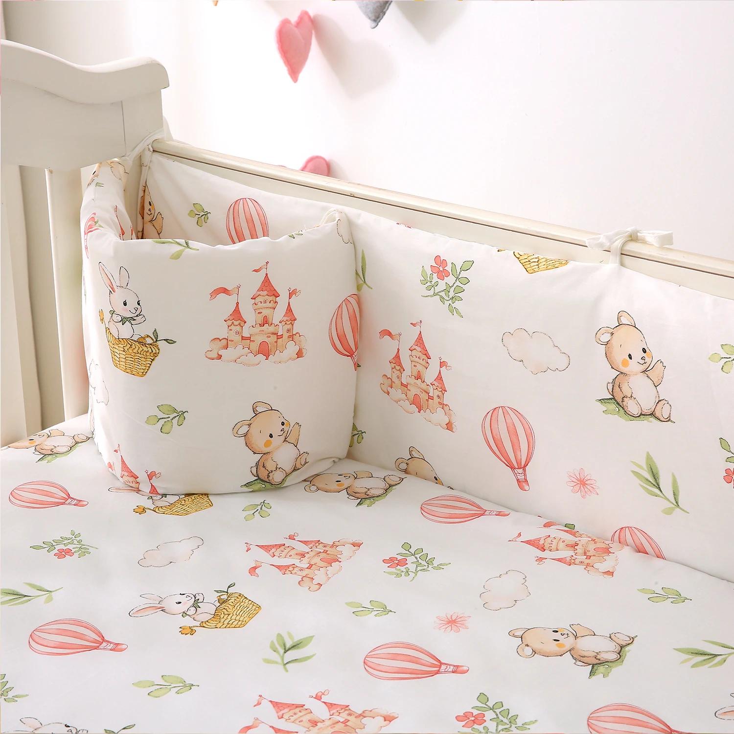 Rail de protection pour berceau de bébé, rembourrage doux, doublure de pare-chocs pour berceau de bé