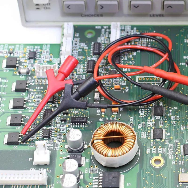 Câble de fils de Test multimètre, prise de 2mm, Clip de Test IC rapide Miniature