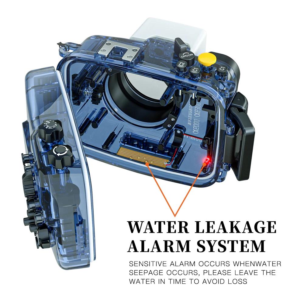 Seafrogs – dispositif d'alarme de fuite d'eau, capteur de détection de fuite pour boîtier de caméra 
