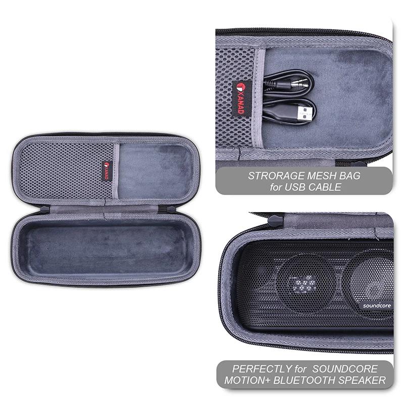 XANAD EVA étui rigide pour Anker Soundcore Motion + haut-parleur Bluetooth sac de rangement de prote