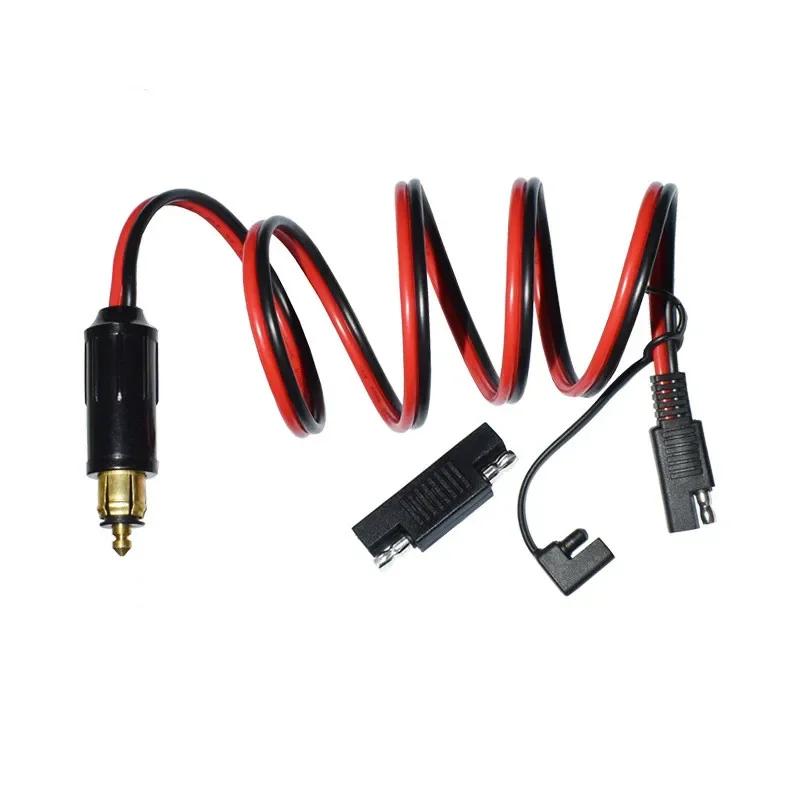 Connecteur adaptateur DIN Hella Powerlet vers SAE, pour moto BMW, avec barrage de polarité SAE, 14AW