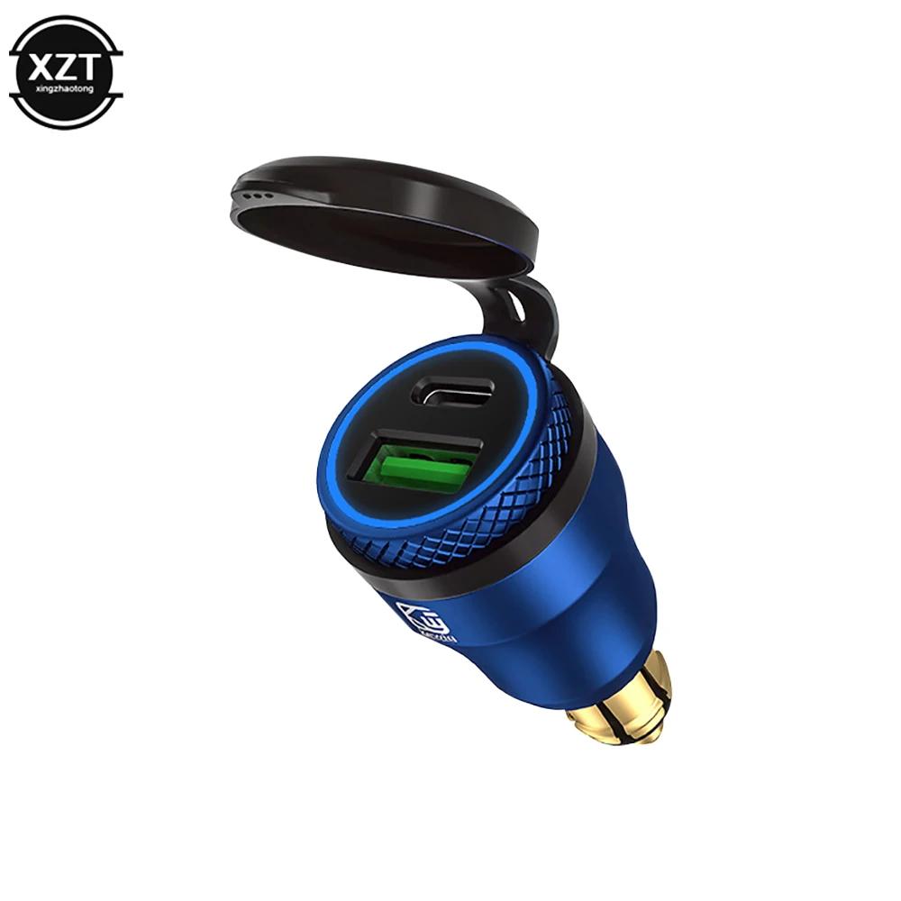 Chargeur USB en aluminium 30W PD type-c QC 3.0, adaptateur de chargeur rapide étanche pour prise Hel