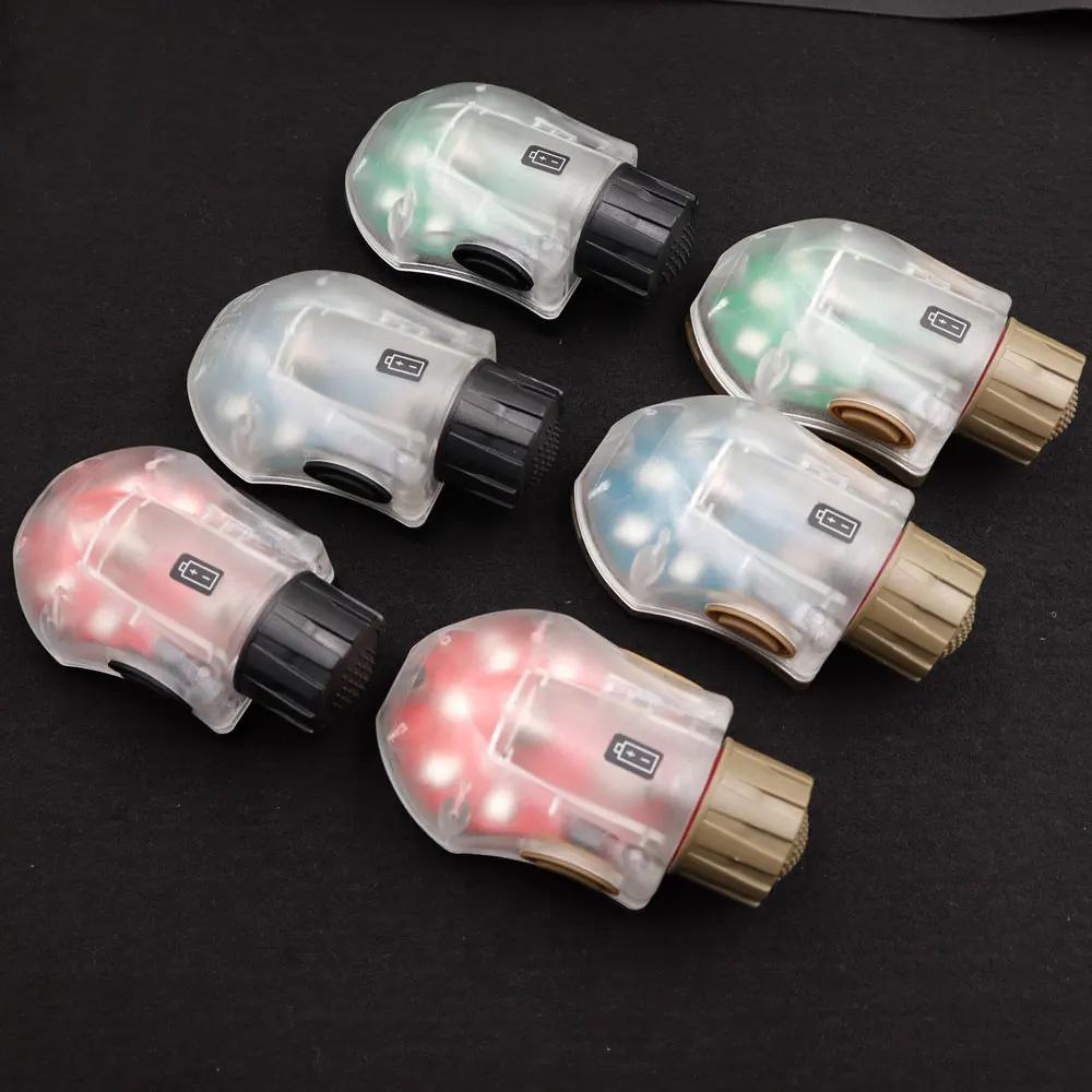 Lampe stroboscopique ELEMENT MANTA étanche waterproof survie bande infrarouge rouge vert bleu