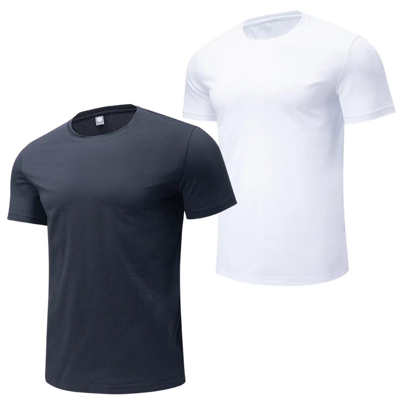 2 pièces hommes/femmes respirant séchage rapide course sport fitness respirant confortable à manches