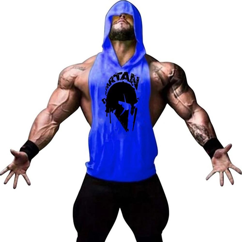 T-shirt à Capuche pour Homme, Vêtements de Fitness, Musculation, Précieux, Entraînement en Y, Nouvel