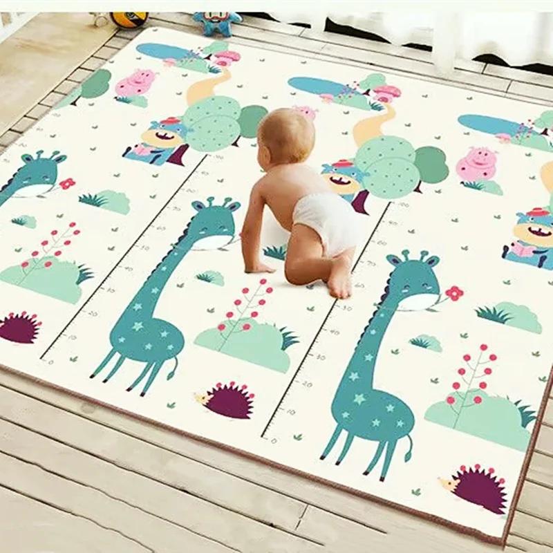 Tapis de jeu pour bébé, grande taille 200x180cm, jouets pour enfants, tapis de sécurité, tapis de dé