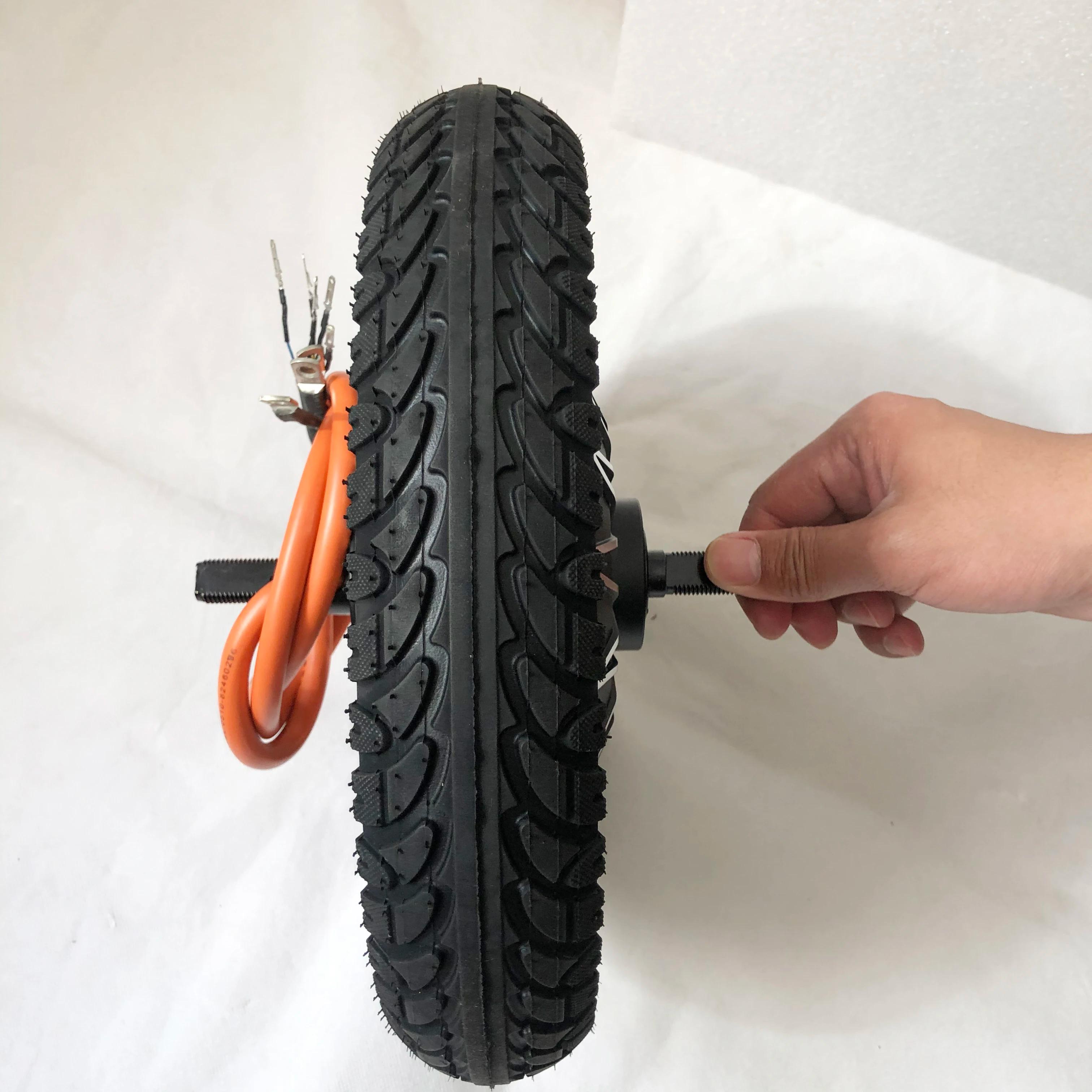 Moteur de moyeu de scooter électrique, conception fendue de 12 pouces, 72V, 5000W, 60V, 3000W, 48V,