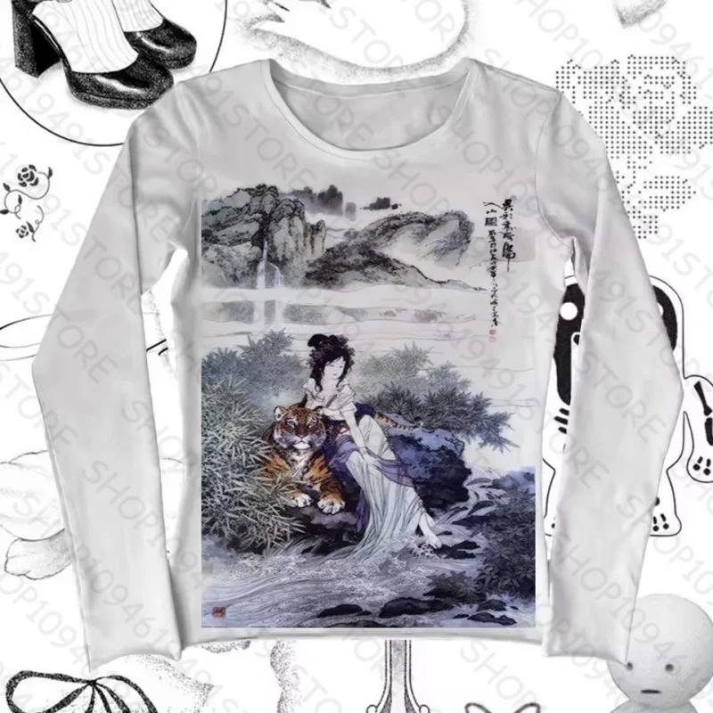 Star Girl Y2k hauts Harajuku Grunge vêtements pour femmes Kpop Goth Emo haut court femmes à manches 
