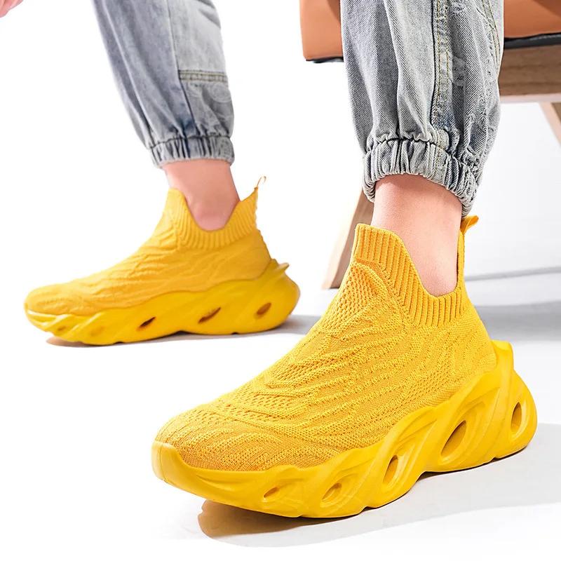 Chaussures de course classiques pour hommes, chaussures de sport unisexes, baskets confortables, cha