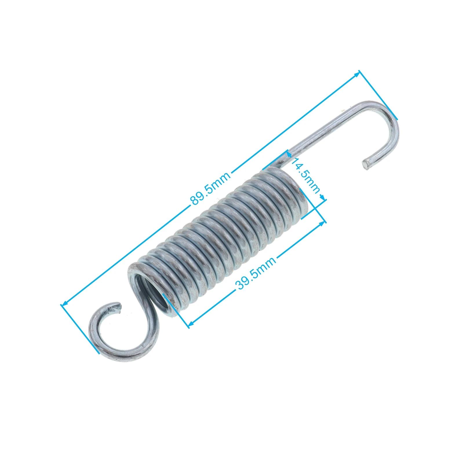 1 pièces 75mm/89.5mm/109.5mm/125mm longueur Support pieds côté pied cadre ressort pour moto saleté P