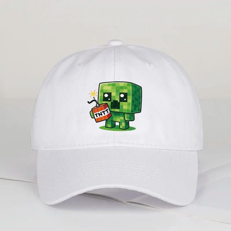 Casquette de baseball à motif Creeper |   Casquette Hip-Hop unisexe, légère et ajustée, idéale pour 
