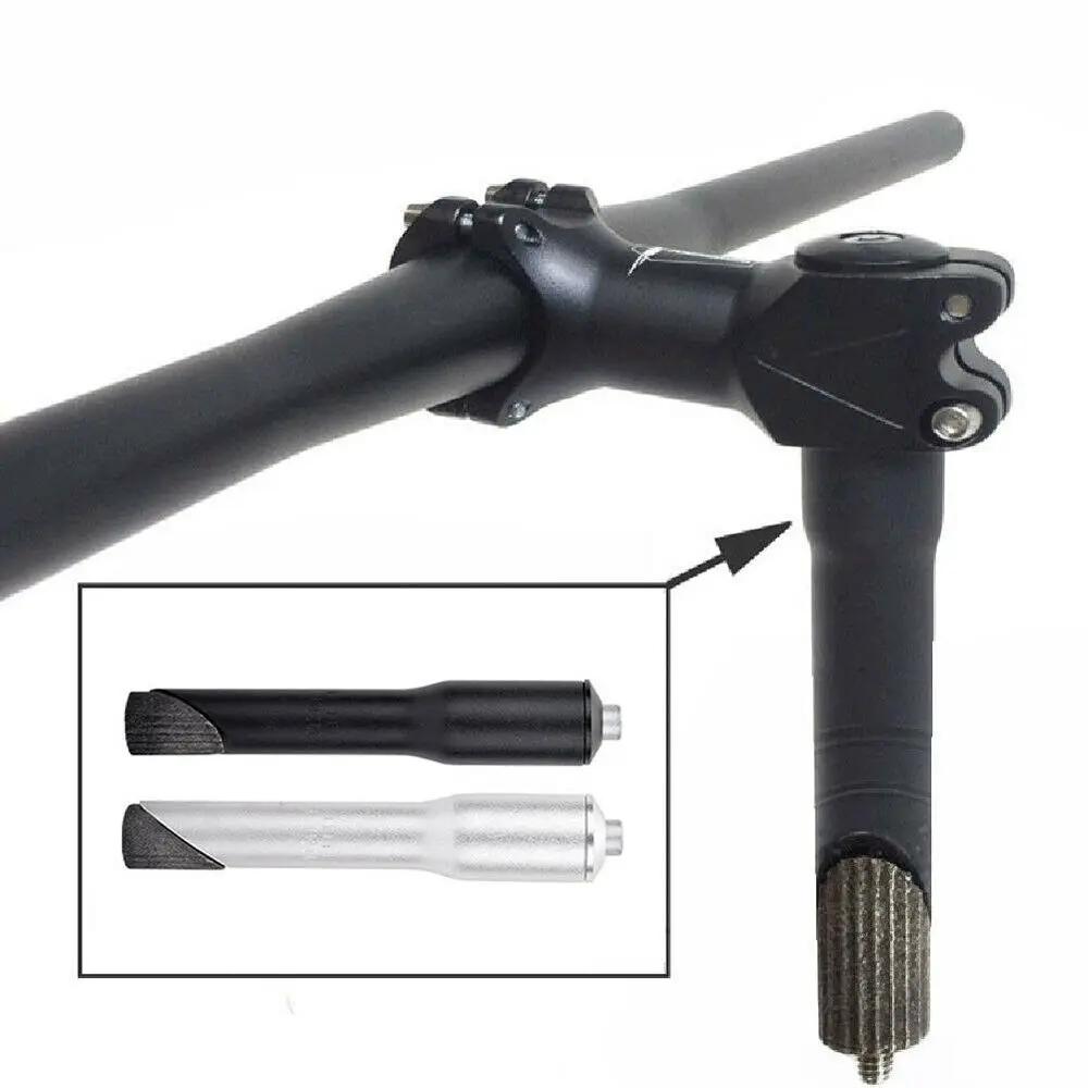 Adaptateur d'élévation de tige de vélo en alliage d'aluminium 1 1/8 'φ 22.2mm 25.4mm 160mm, prolonga