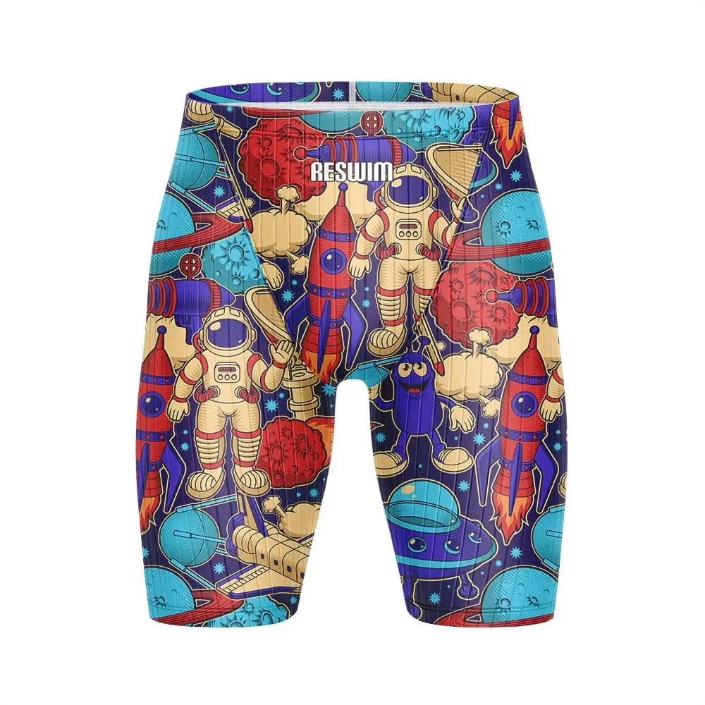 Maillot de bain imprimé pour hommes, short de bain à séchage rapide, pantalon serré, pour la plage, 