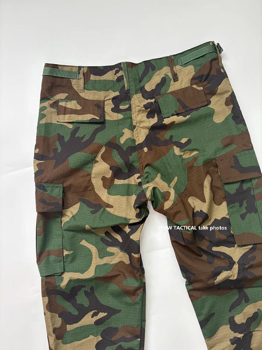 Costume camouflage BDU pour hommes, résistant à l'usure, vêtements d'entraînement en plein air, M81 