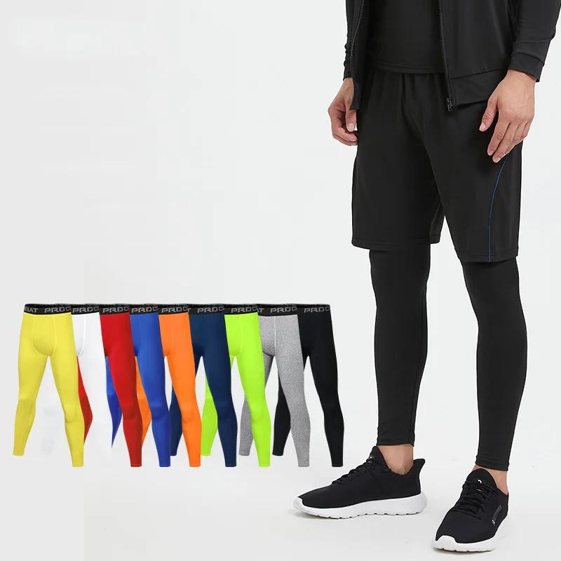 Collants de course pour hommes, femmes et enfants, pantalons de gymnastique, basket-ball, Football, 