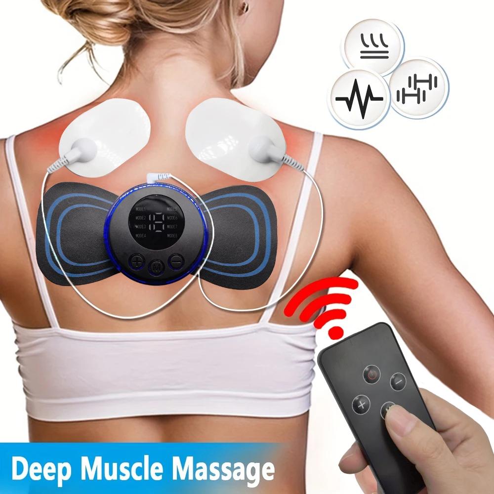 Ohio eur de cou aste avec télécommande, 8 modes, EMS, faible impulsion morte, instituts de relaxatio