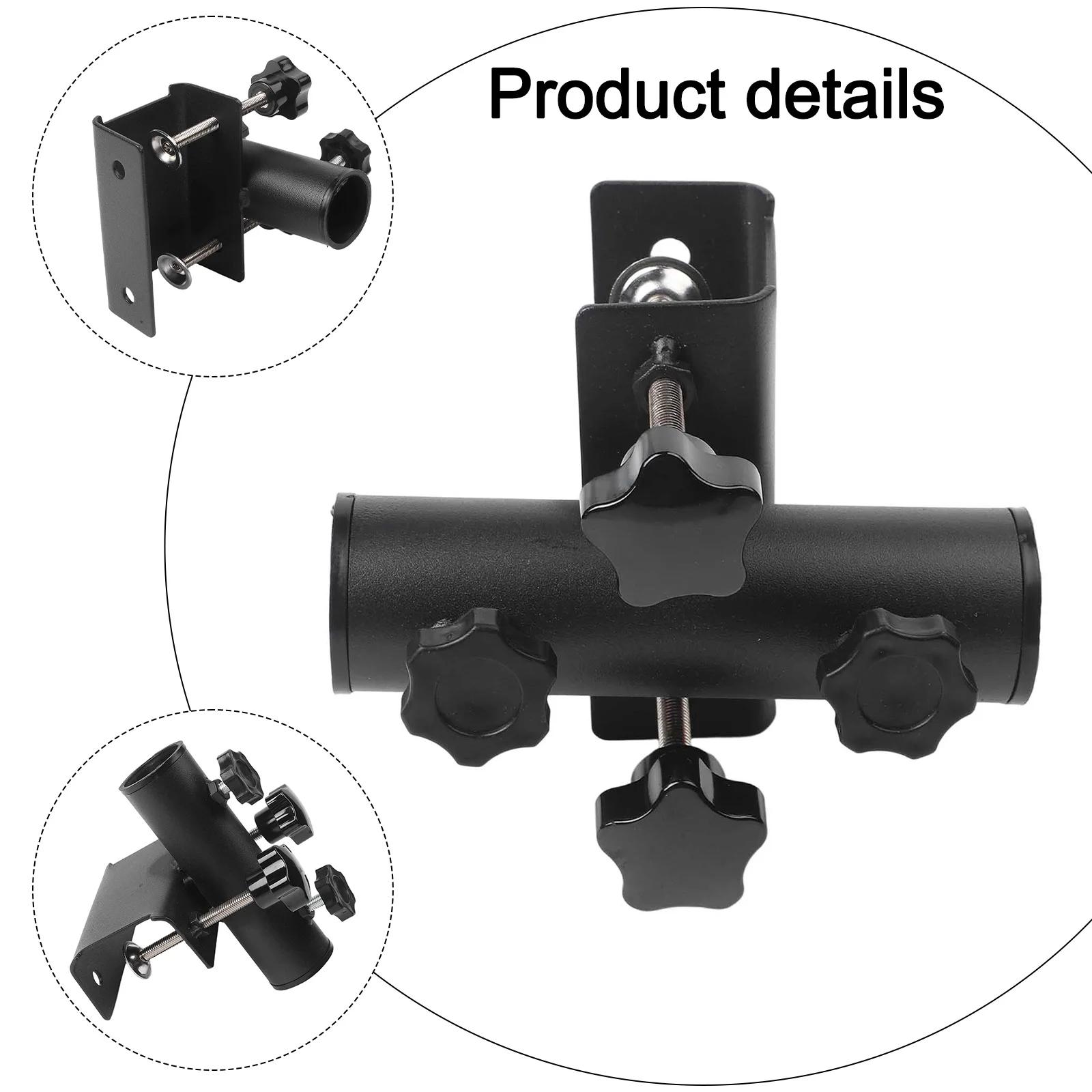 Support de parasol pour balcon, pince de fixation adaptée aux clôtures de jardin de 23 mm à 38 mm, s