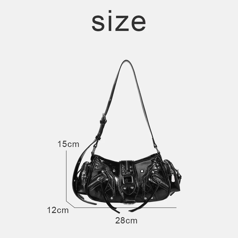 Sacs de moto et de motard pour femmes Sacs à main et sacs à main de créateurs de luxe 2025 Nouveau e