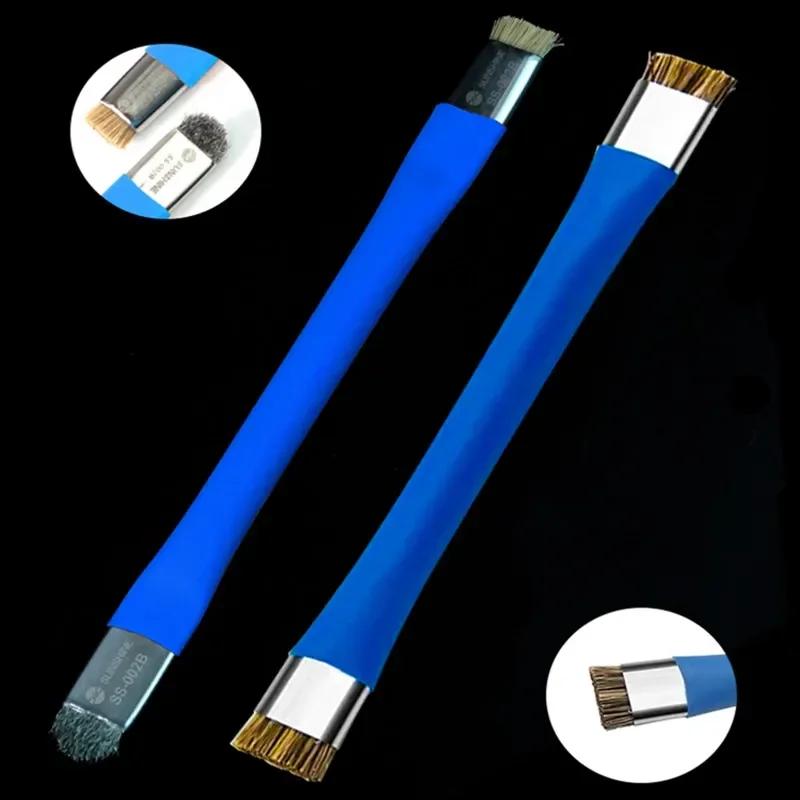 SUNSHINE SS-022B brosse sûre antistatique carte mère PCB brosse de nettoyage pour téléphone portable