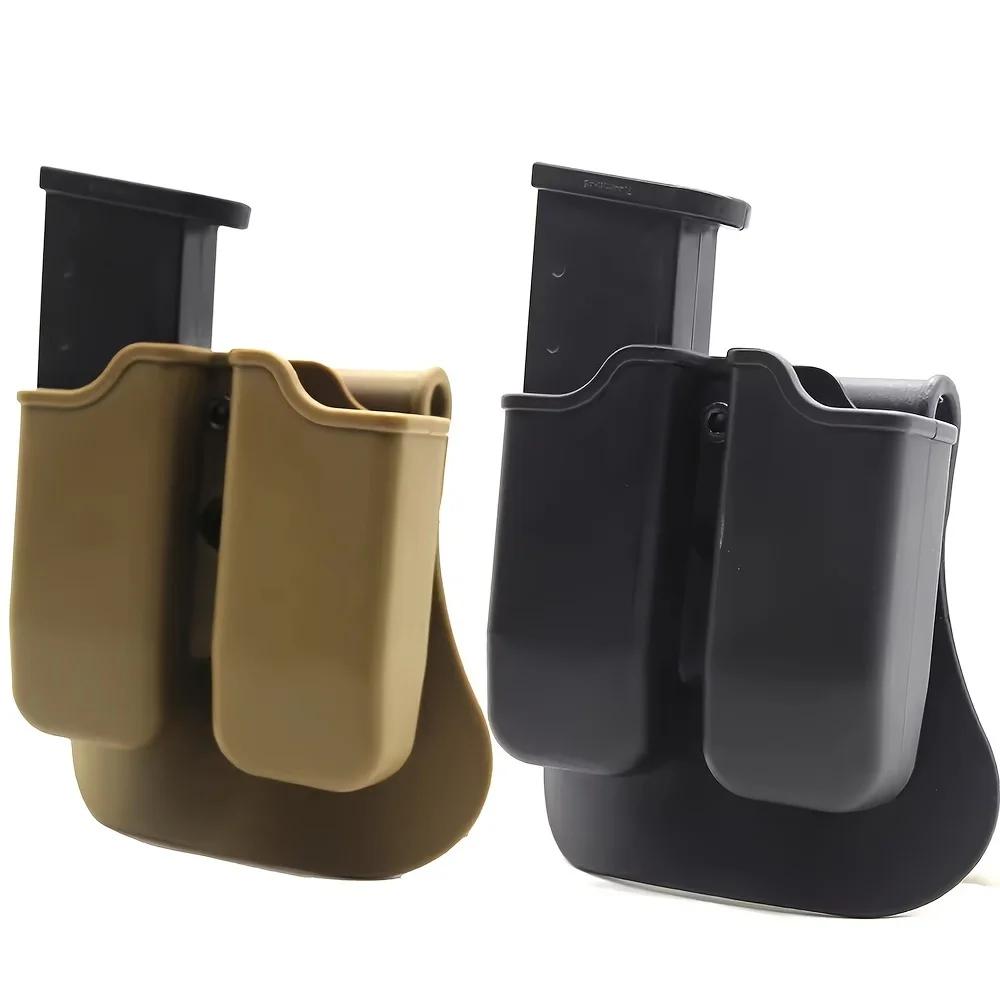 Étui tactique Double pour magazines, support universel pour pile magnétique de calibre 9mm.40, avec 
