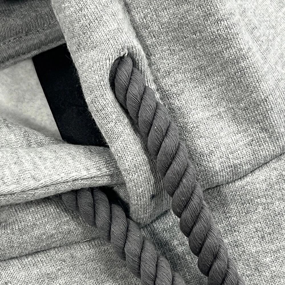SY-19 unisexe coton survêtement ensemble Streetwear confortable Jogging sweat à capuche et pantalon 