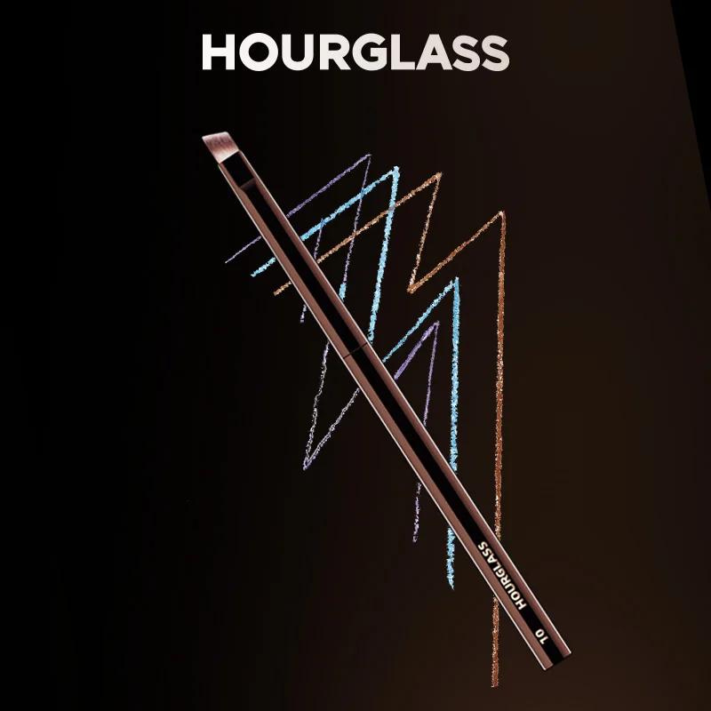 Hourglass-Pinceaux de maquillage, poudre, fond de teint, correcteur, fard à joues, bronzant, ombre à