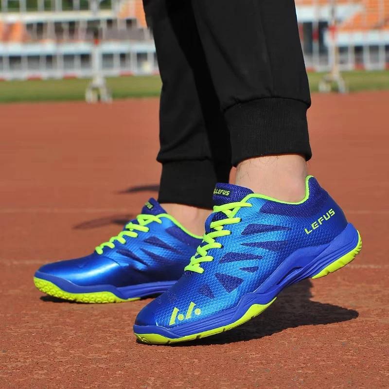 Nouveau haute qualité hommes baskets chaussures de Badminton Sports de plein air respirant dames hom