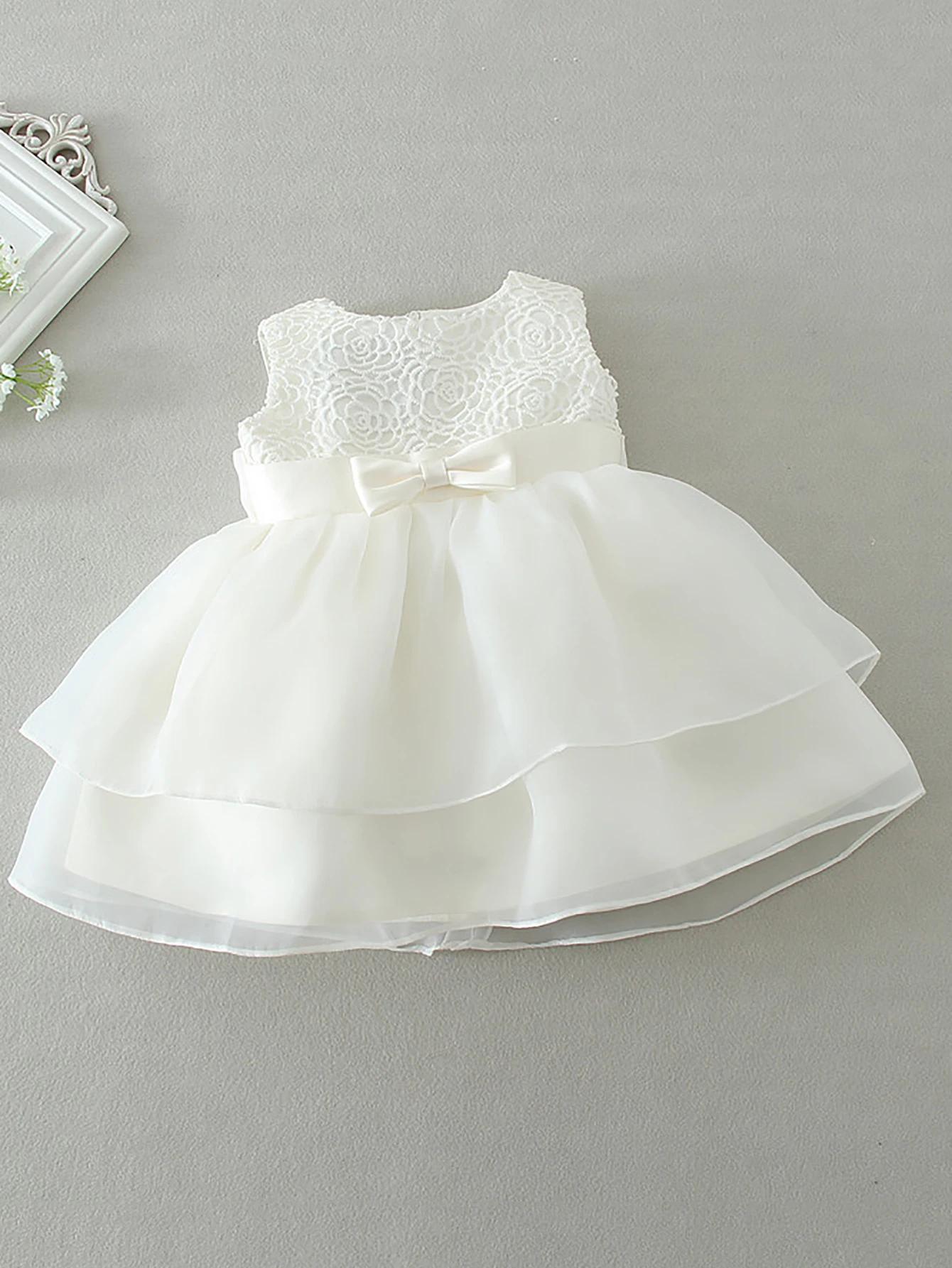 Vêtements pour bébé fille de 1 an, robe cadeau de baptême pour nouveau-né, robes de baptême pour fil