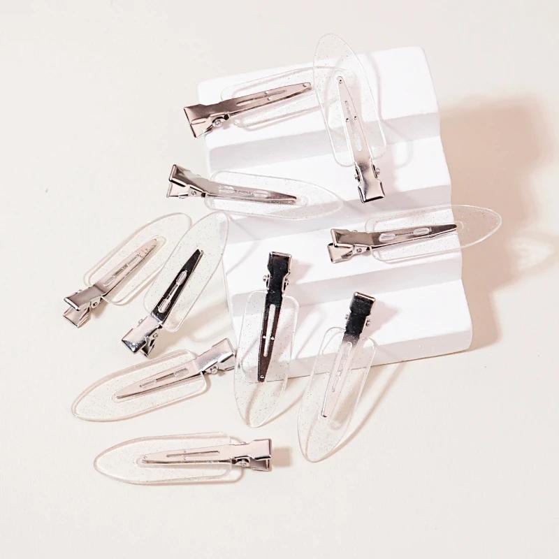 Pinces à cheveux transparentes sans couture pour filles, 10 à 50 pièces, accessoires de maquillage p