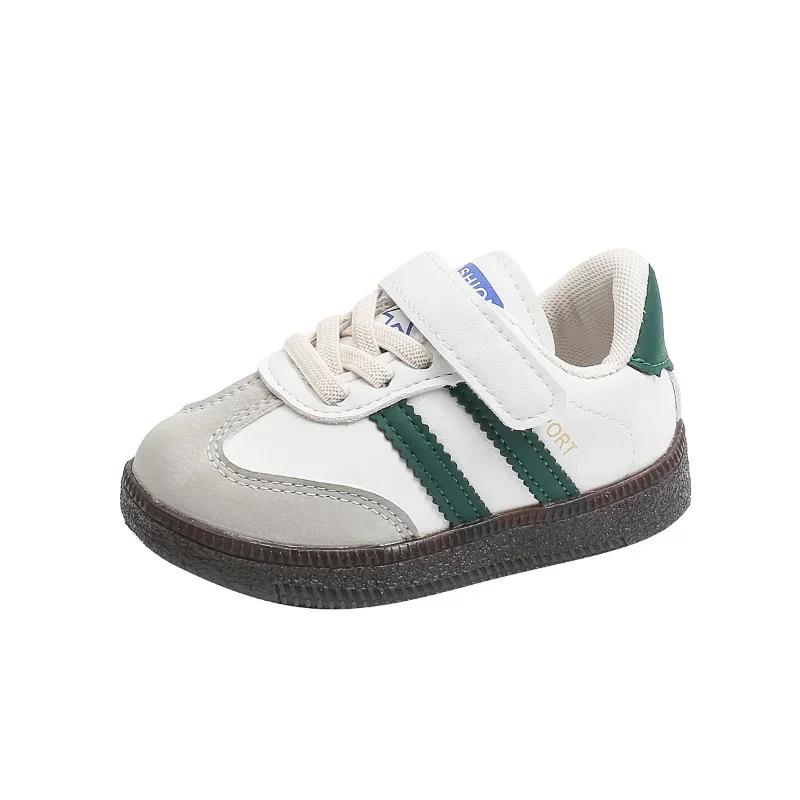 Chaussures de marche pour bébés et enfants, baskets blanches antidérapantes, décontractées, respiran