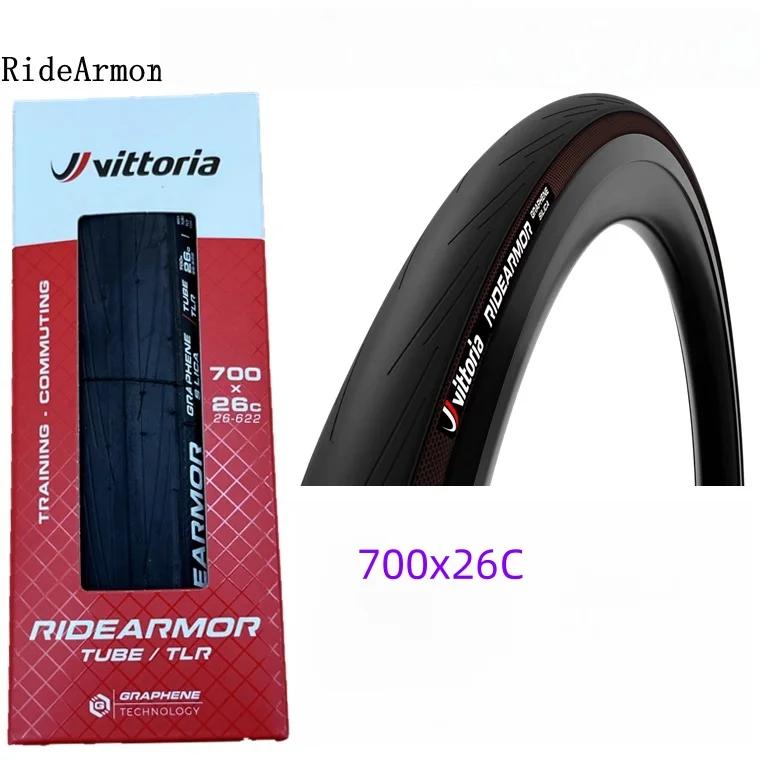 Vittoria RIDEARMOR pneus de vélo de route Anti-crevaison sans TUBEL/TUBE TLR pneu de vélo de route 7