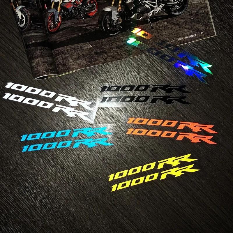 Autocollants réfléchissants pour casque de moto, autocollants pour réservoir, roues, jantes, 1000RR,