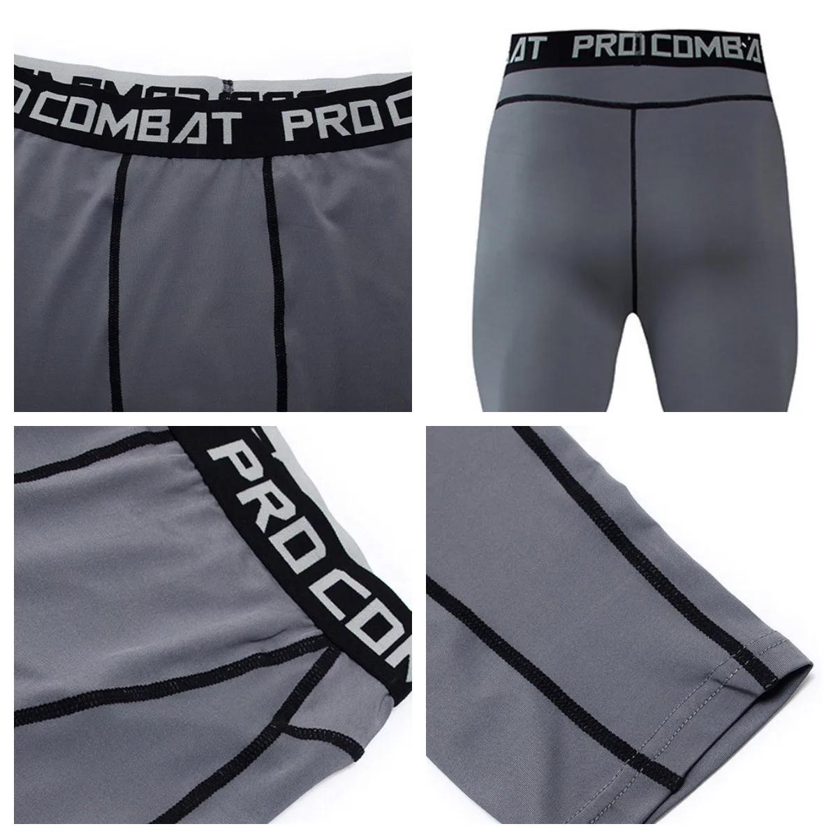 Legging serré de compression à séchage rapide pour homme, pantalon de jogging, bas d'entraînement, d