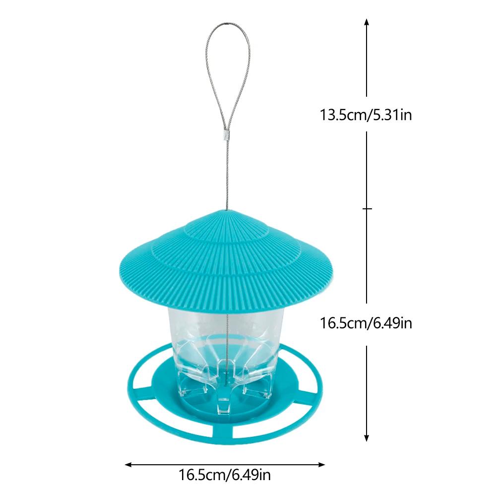 Mangeoire pour oiseaux, outil d'alimentation automatique des pieds, mangeoire pour oiseaux en plein 