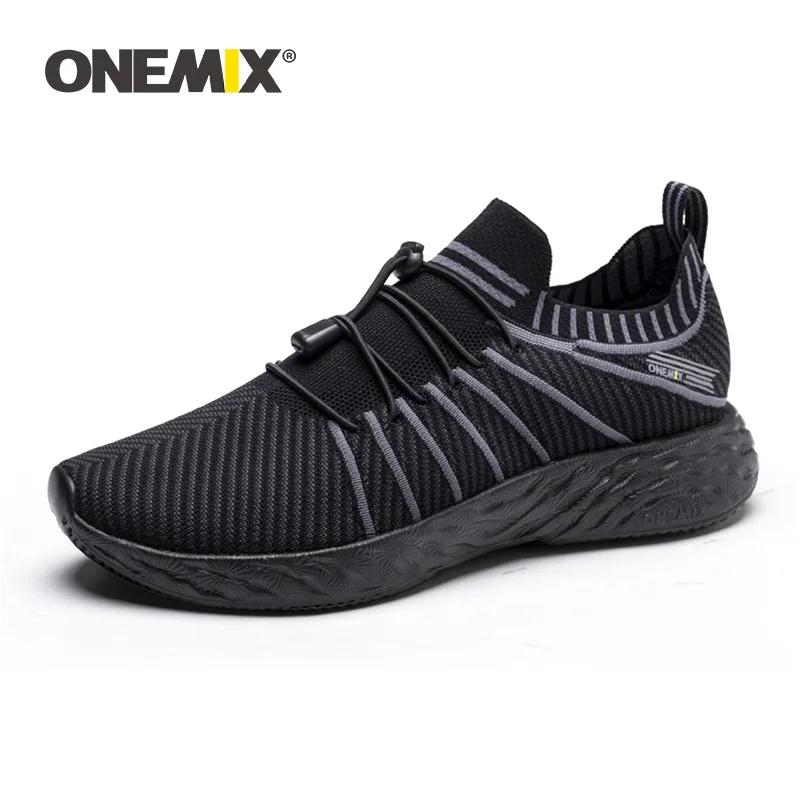 Chaussures de Course Été Hommes ONEMIX - Baskets Respirantes Étanches pour Randonnée Trekking
