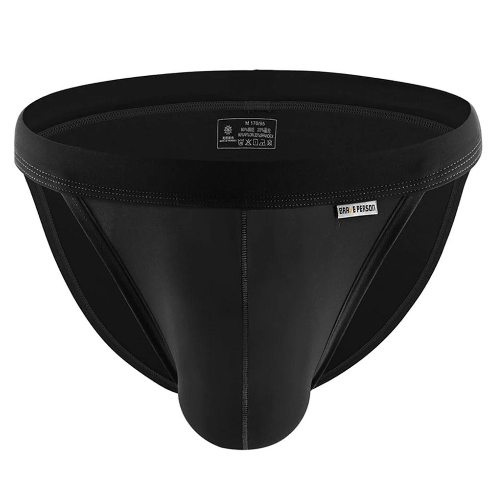 Sous-vêtements pour hommes, slips taille basse, respirants, élastiques et confortables