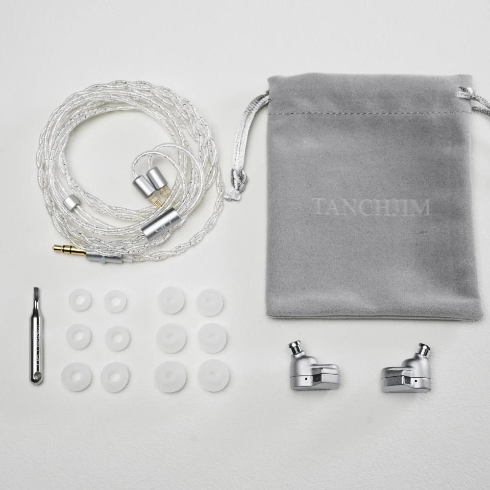 Écouteurs CHJIM 4U de tailles HiFiGo DMT-4 des moniteurs intra-auriculaires à pilote dynamique à dou