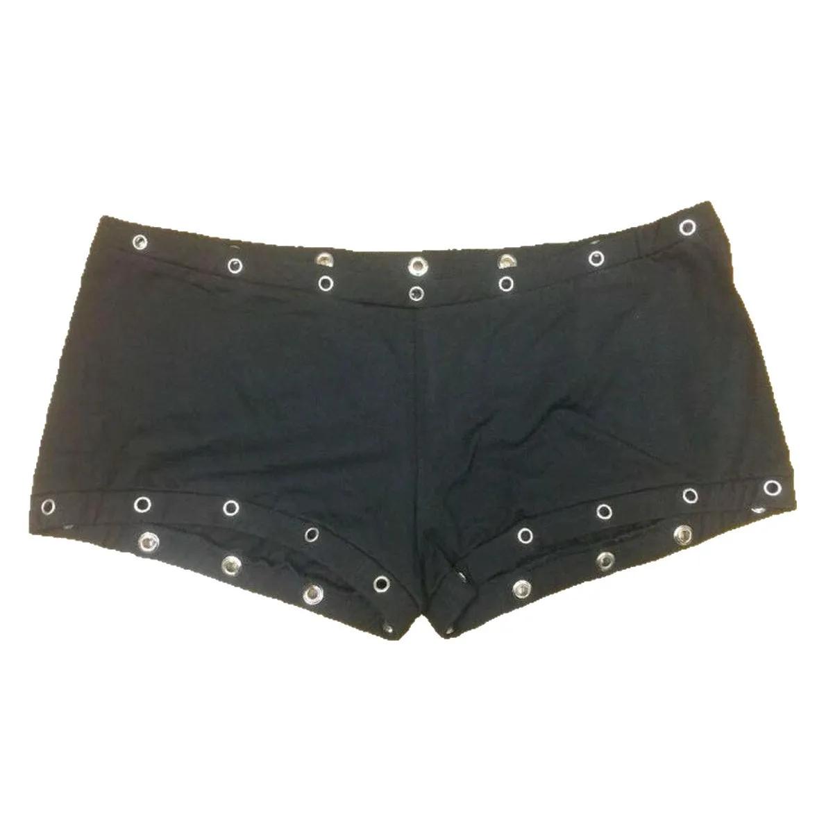Été nouveau style européen et américain haute rue punk style gothique coupe ajustée femmes Y2K short