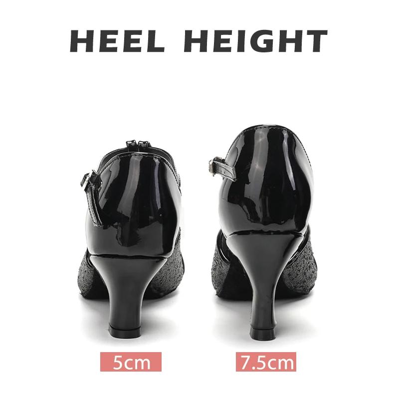 Femmes chaussures de danse pour danse femme/filles/dames salle de bal latine moderne Tango & Salsa 5