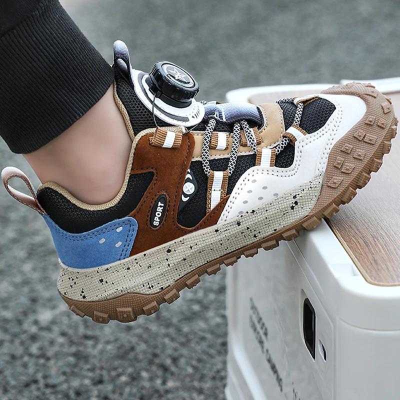 Chaussures décontractées pour enfants, semelle extérieure en caoutchouc résistante à l'usure, chauss